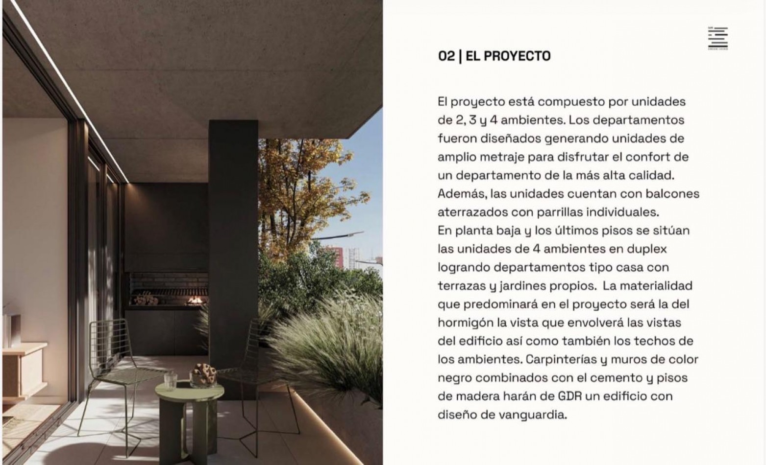 3 ambientes a estrenar con jardin frente al Parque Saavedra