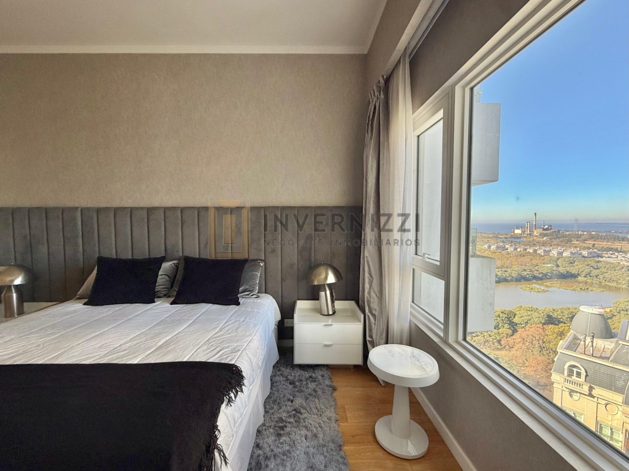 2 ambientes - Piso alto - Alvear Tower - Amueblado