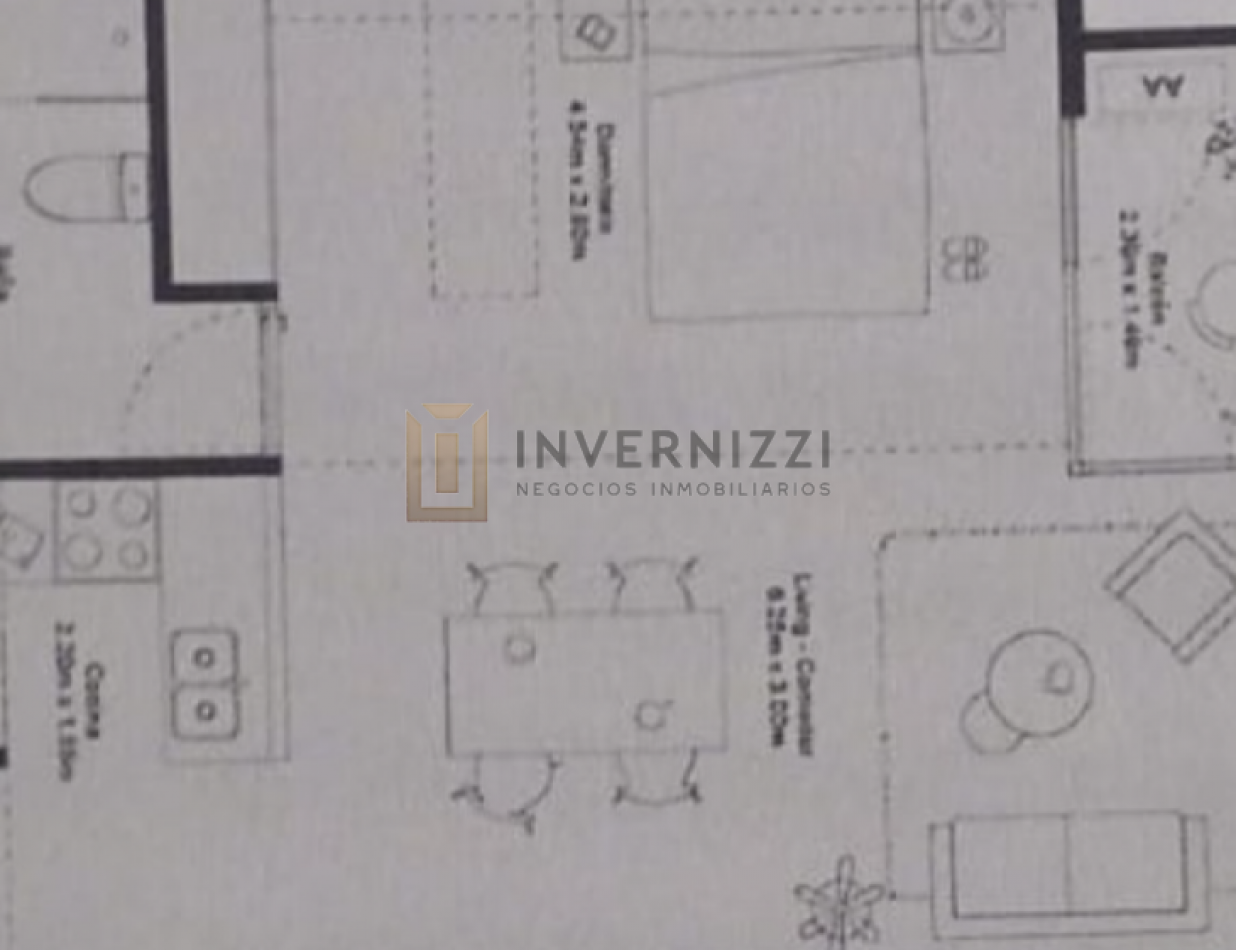 2 ambientes a estrenar - Huergo 475