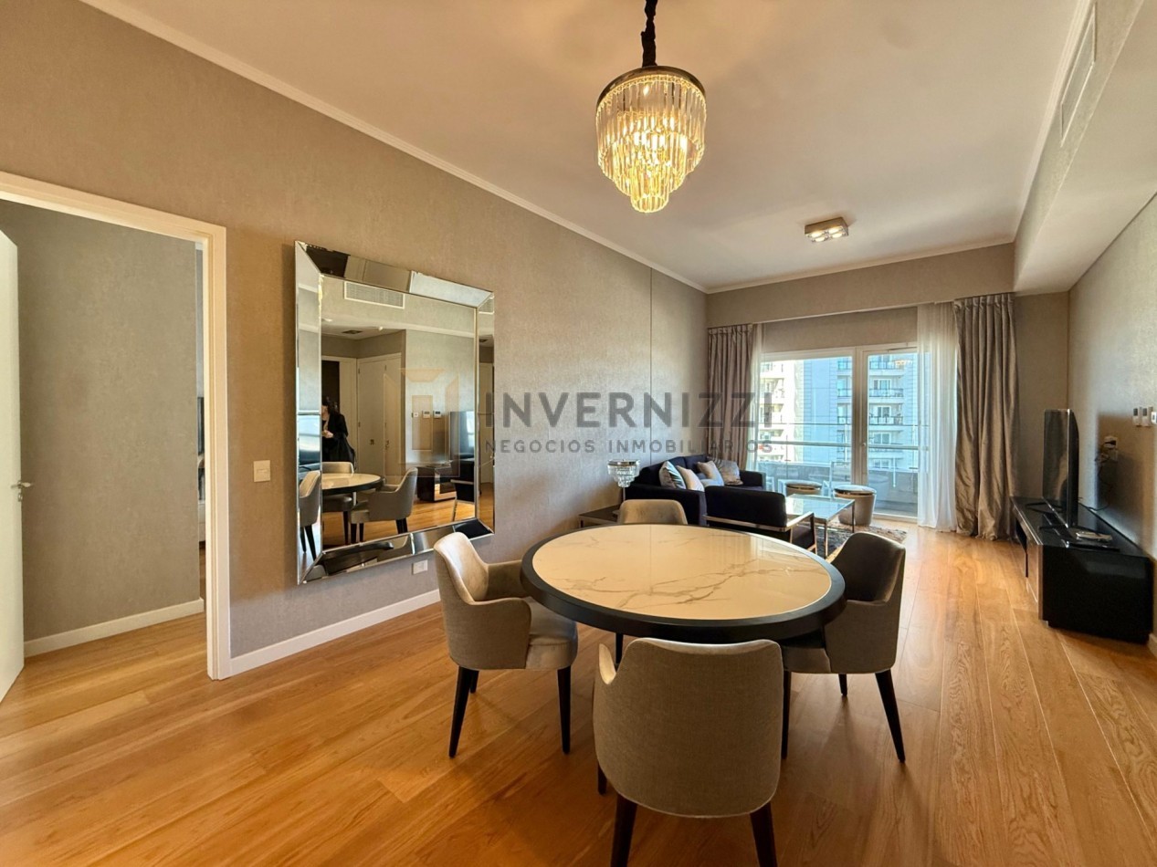 2 ambientes - Piso alto - Alvear Tower - Amueblado