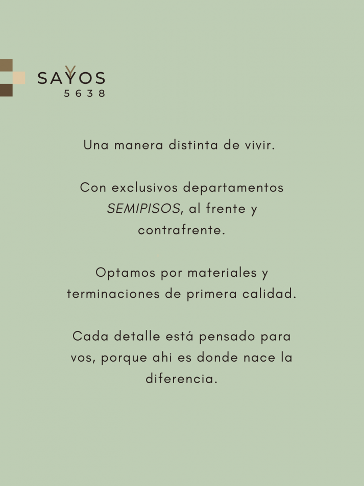 3 AMBIENTES - SEMIPISOS - A ESTRENAR