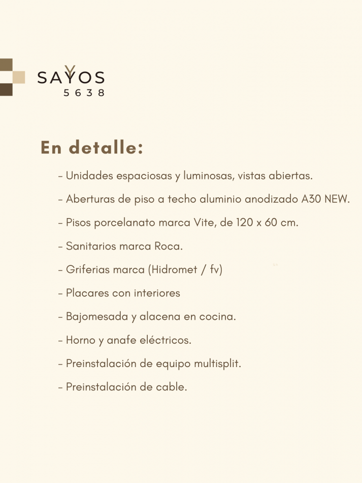 3 AMBIENTES - SEMIPISOS - A ESTRENAR