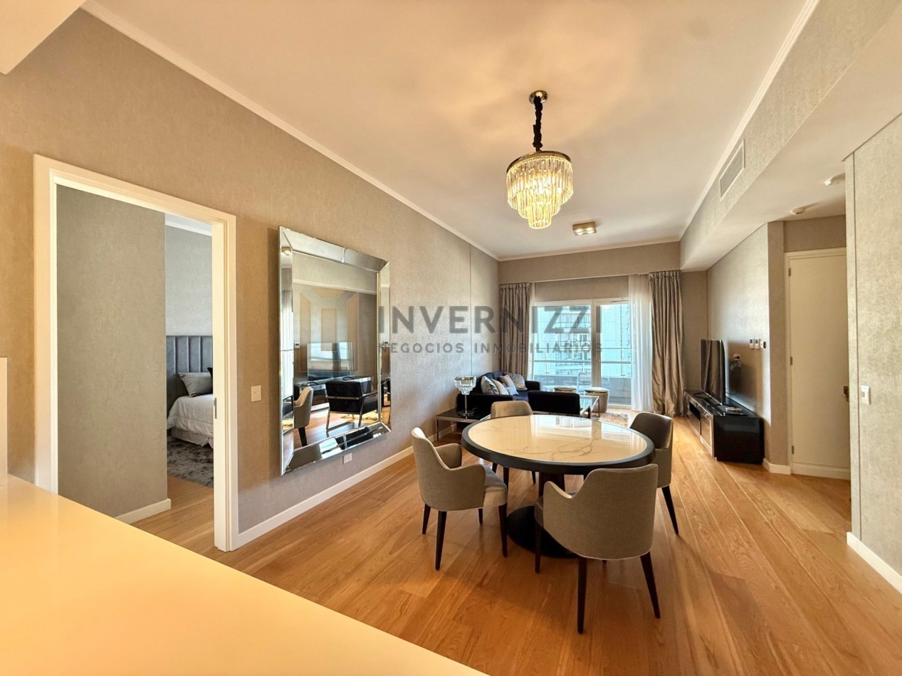 2 ambientes - Piso alto - Alvear Tower - Amueblado